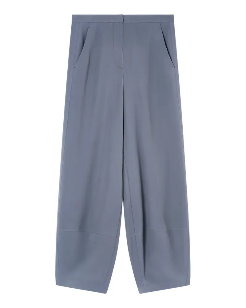 Giorgio Armani Weite Hose mit Bundfalten - Grau Grau