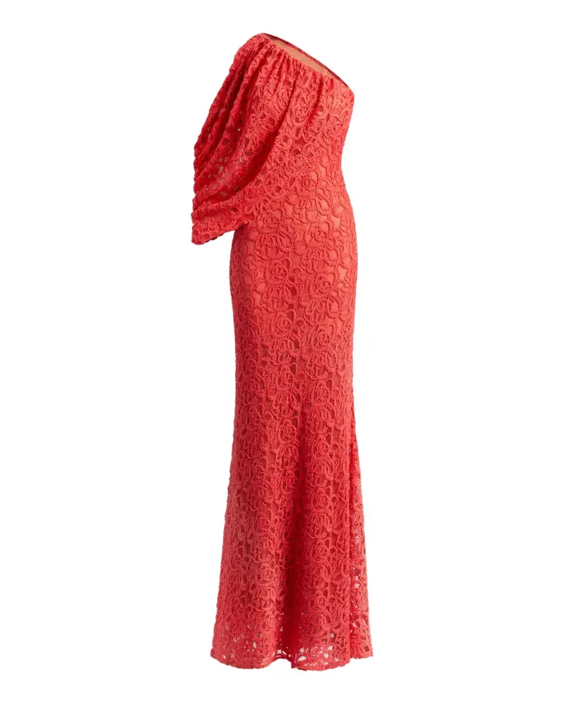 Silvia Tcherassi Terry one-shoulder maxi dress - Rot Rot
