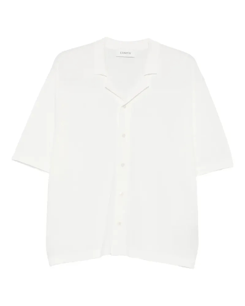 Laneus Klassisches Hemd - Weiß Weiß