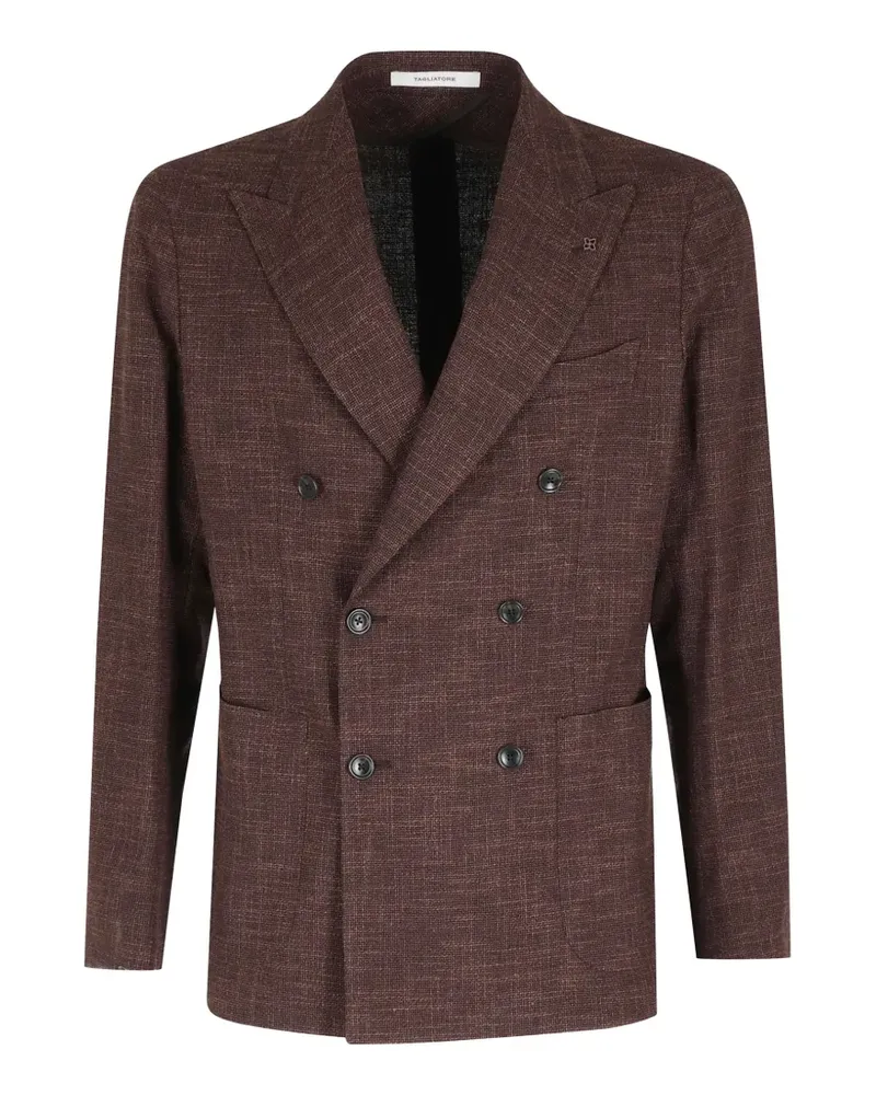Tagliatore Montecarlo double-breasted blazer - Braun Braun