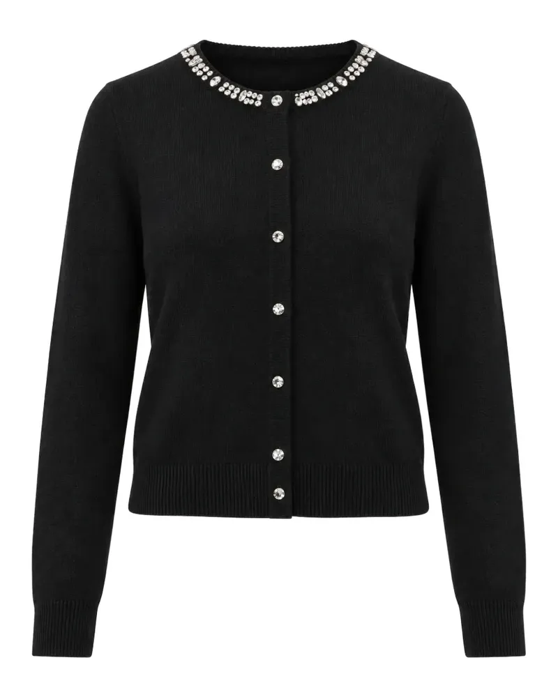 Kaos crystal-embellished cardigan - Schwarz Schwarz