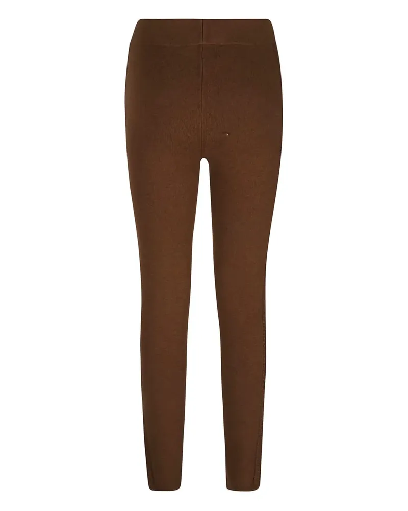 Max Mara Leggings aus Wollgemisch - Braun Braun