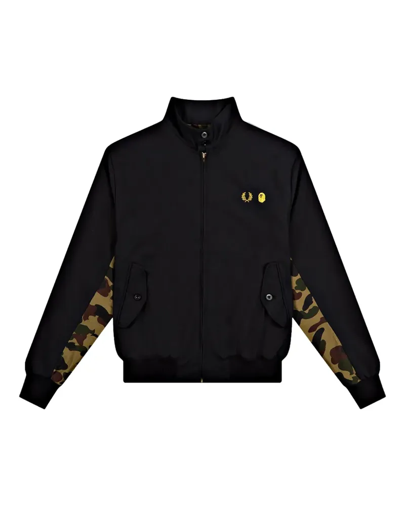 BAPE x Fred Perry Harrington Jacke - Schwarz Schwarz