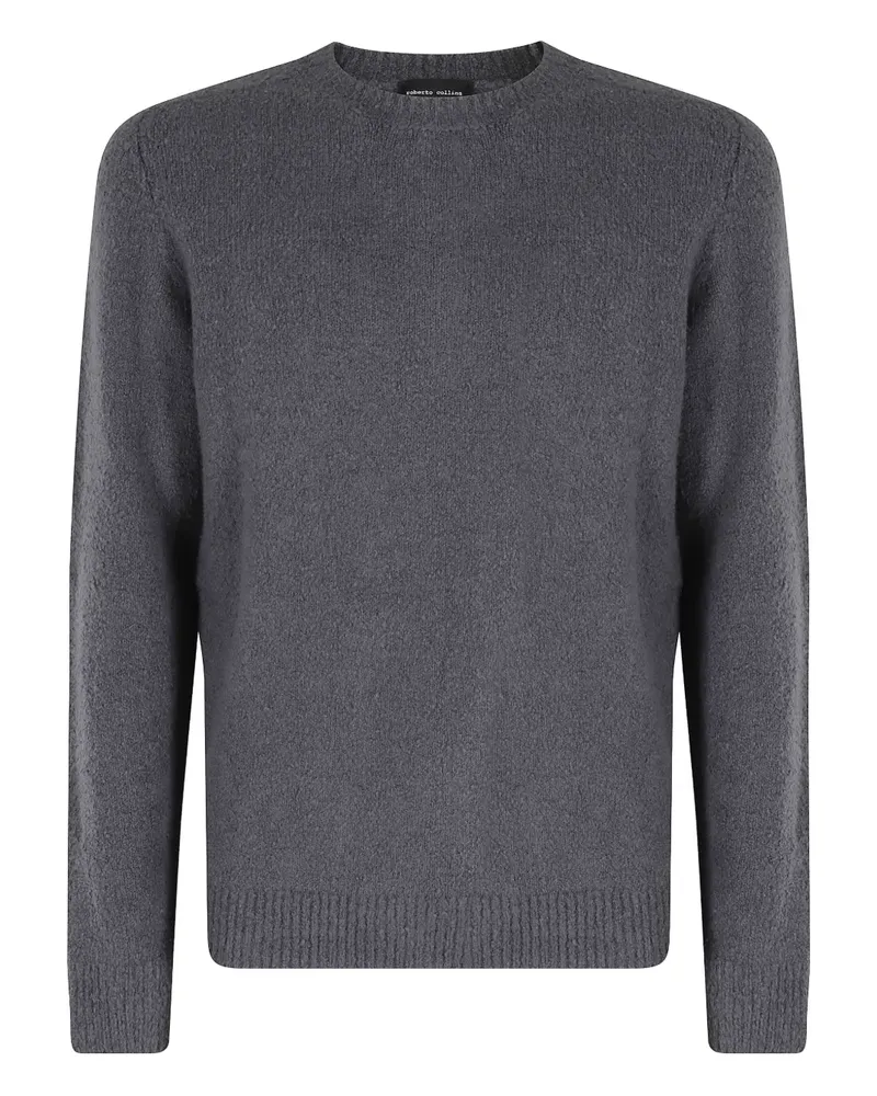Roberto Collina Pullover mit Rundhalsausschnitt - Grau Grau
