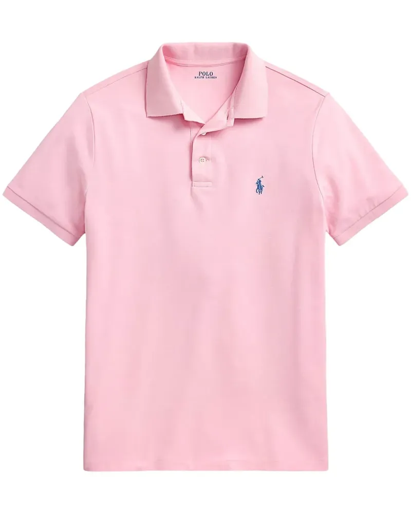 Ralph Lauren Poloshirt mit Logo-Stickerei - Rosa Rosa