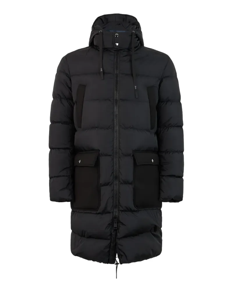 Herno padded hooded coat - Schwarz Schwarz