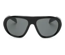 Getönte Pilotenbrille - Schwarz