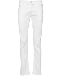 Jacob Cohën Nick Slim-Fit-Jeans Weiß