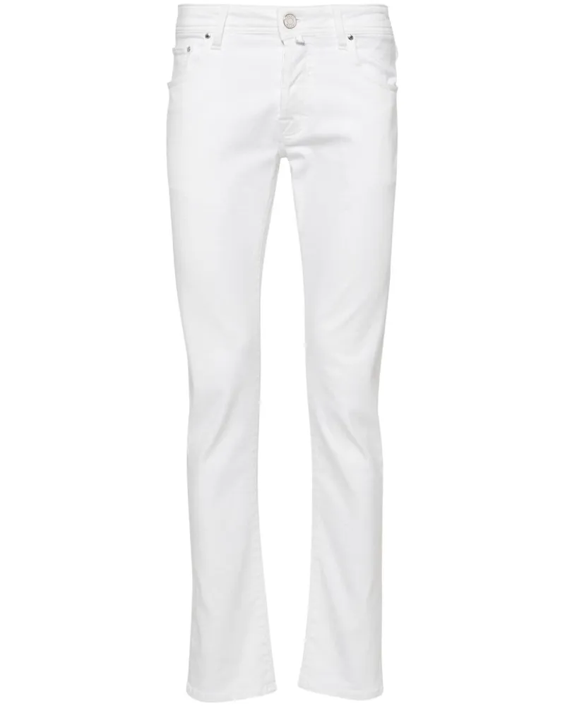 Jacob Cohën Nick Slim-Fit-Jeans - Weiß Weiß