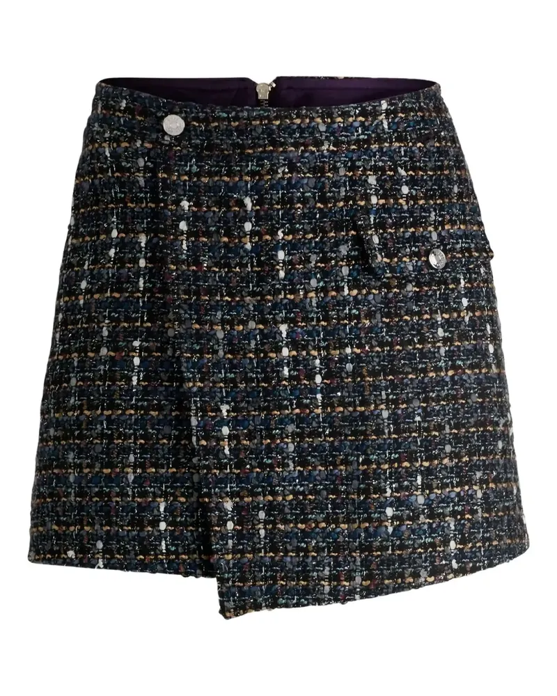 HUGO BOSS Minirock aus Tweed - Grau Grau