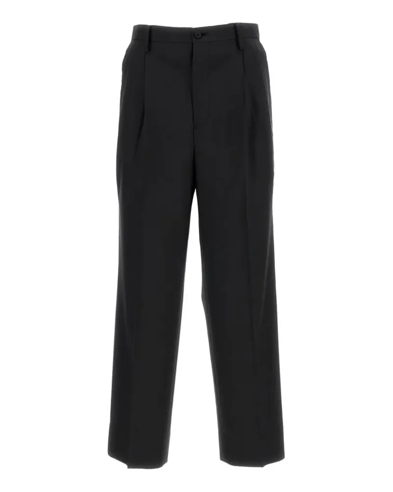 Kaptain Sunshine pleated trousers - Schwarz Schwarz