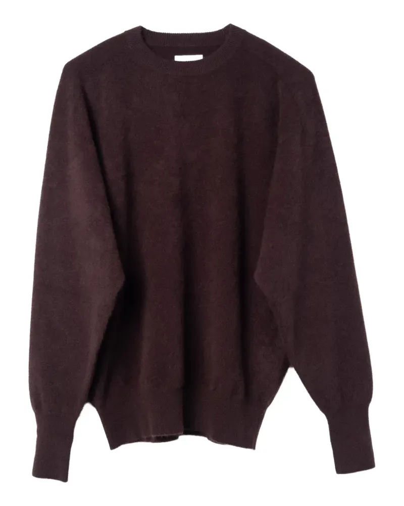 Kaptain Sunshine Kaschmirpullover mit Rundhalsausschnitt - Braun Braun