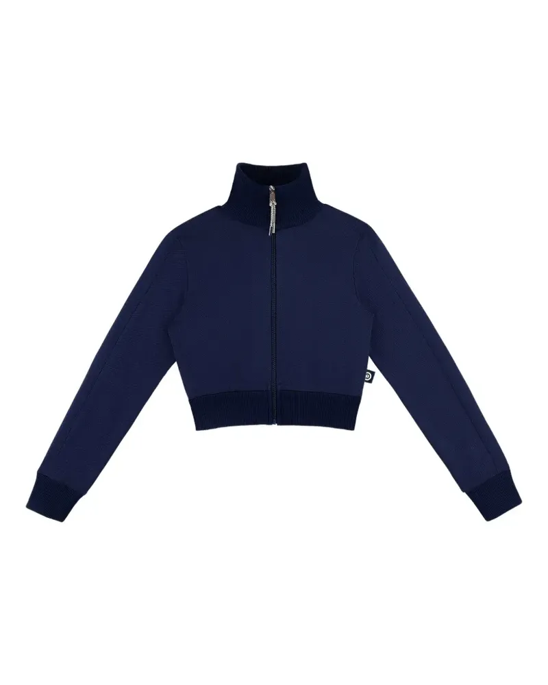 Area cropped track jacket - Blau Blau
