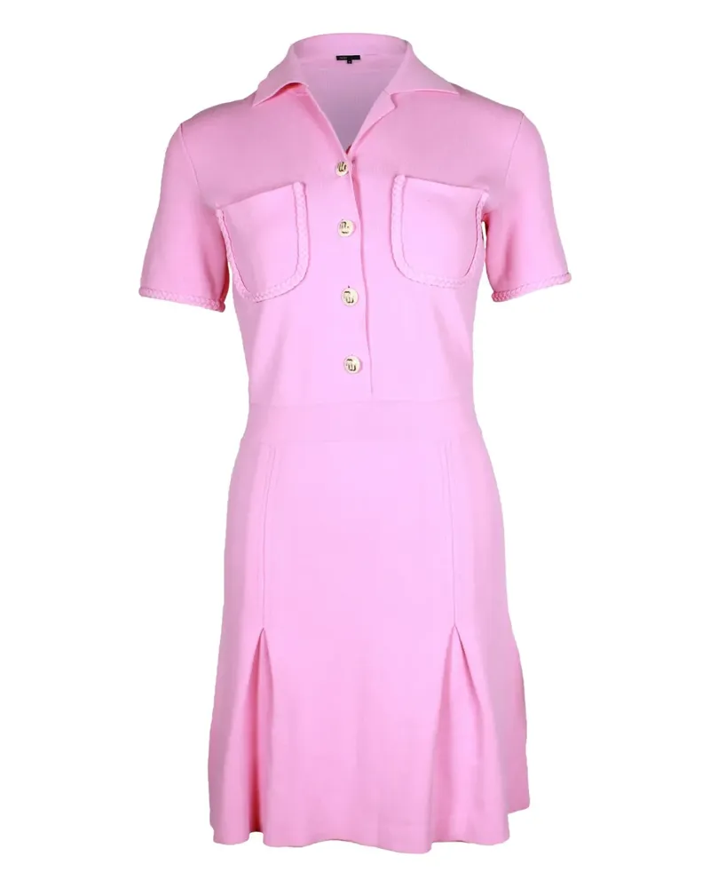 Maje short sleeve mini dress - Rosa Rosa