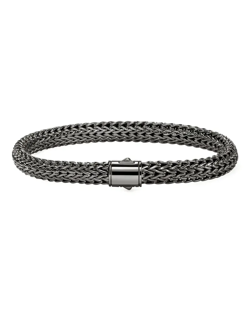 John Hardy sterling silver chain bracelet - Schwarz Schwarz