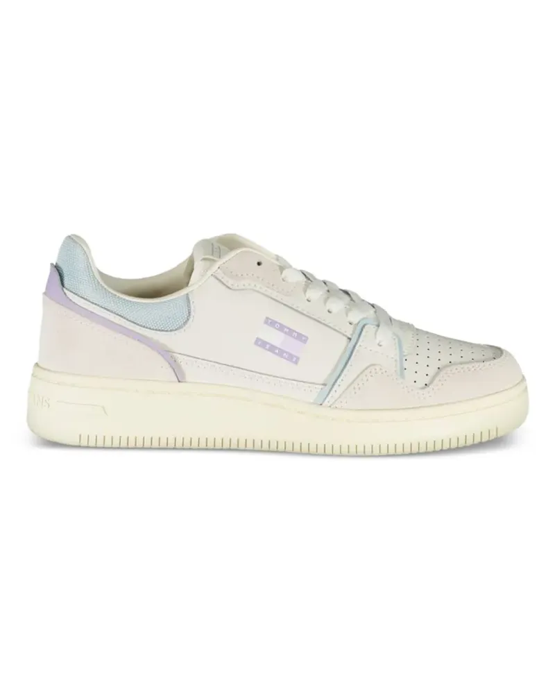 Tommy Hilfiger Retro Basketball panelled sneakers - Nude Nude