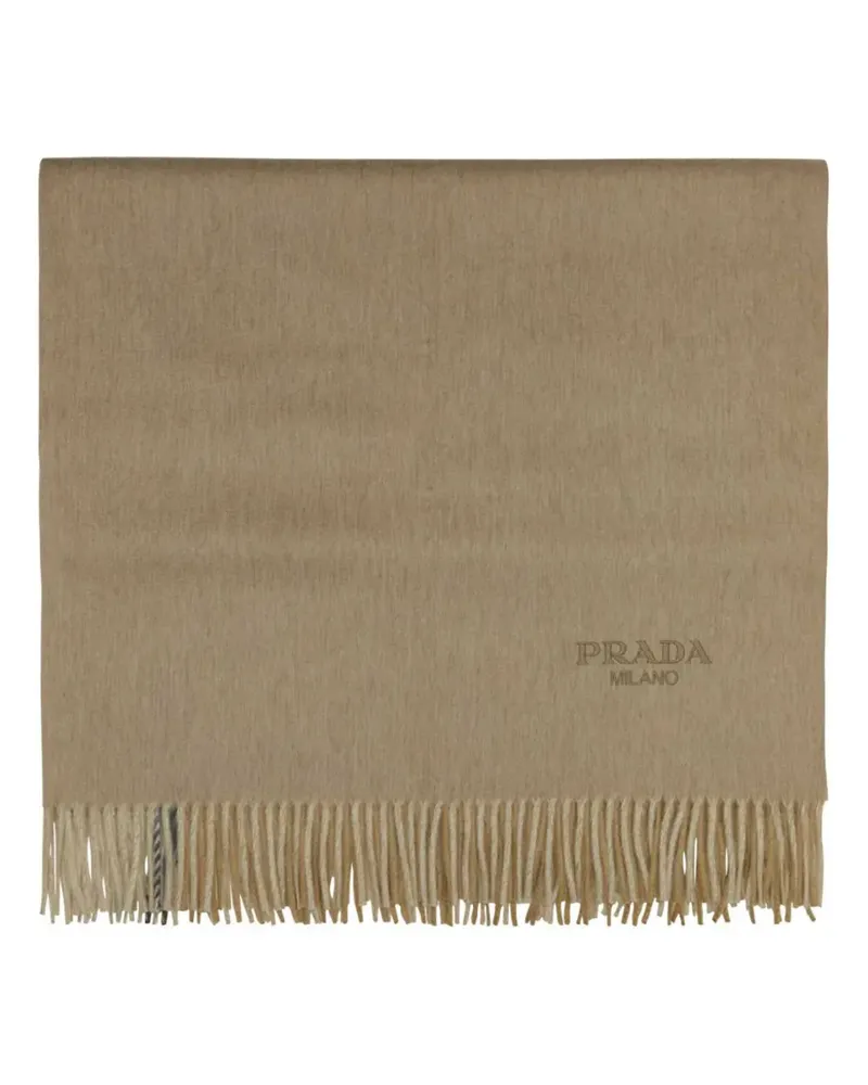 Prada Zweifarbige Decke - Nude Nude