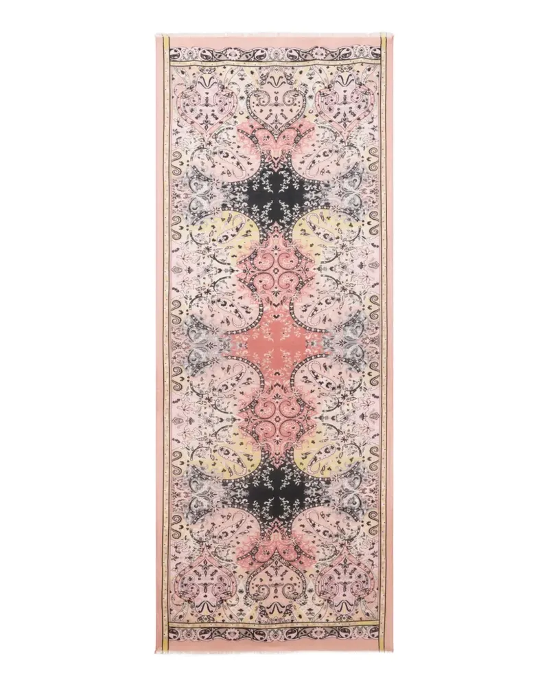 Etro cashmere-blend scarf - Rosa Rosa