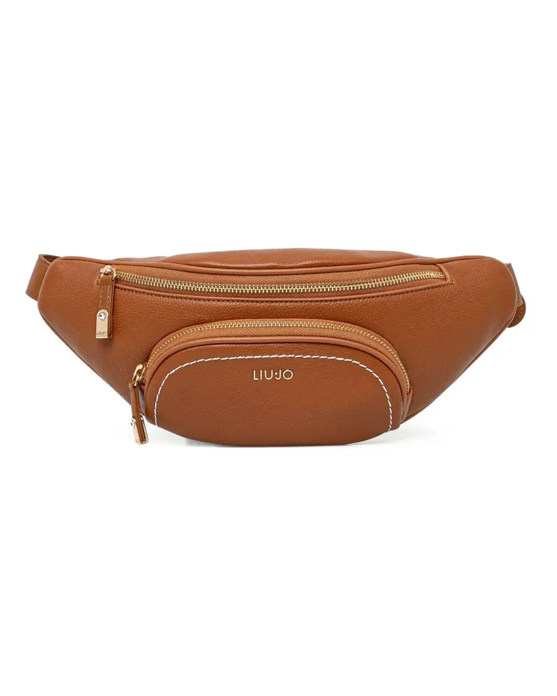Liu Jo Gürteltasche mit Logo - Braun Braun