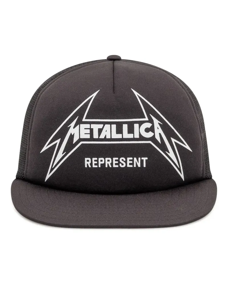 REPRESENT Metallica Baseballkappe - Schwarz Schwarz