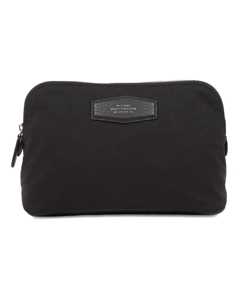 Smythson Norton Reisetasche - Schwarz Schwarz