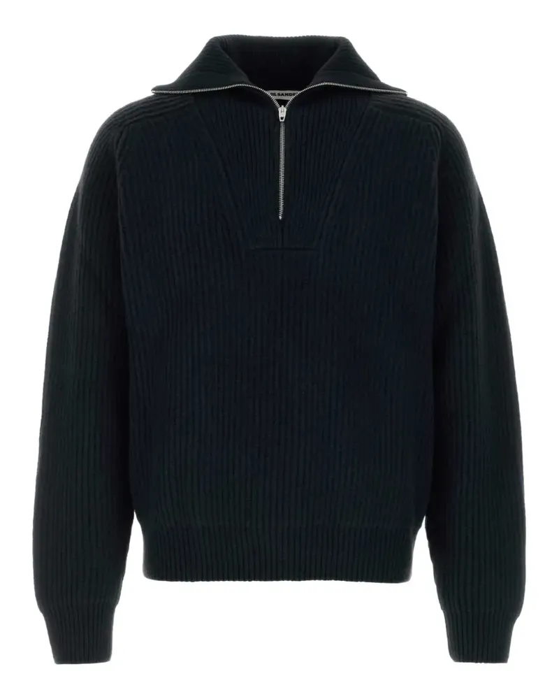 Jil Sander ribbed-knit sweater - Schwarz Schwarz