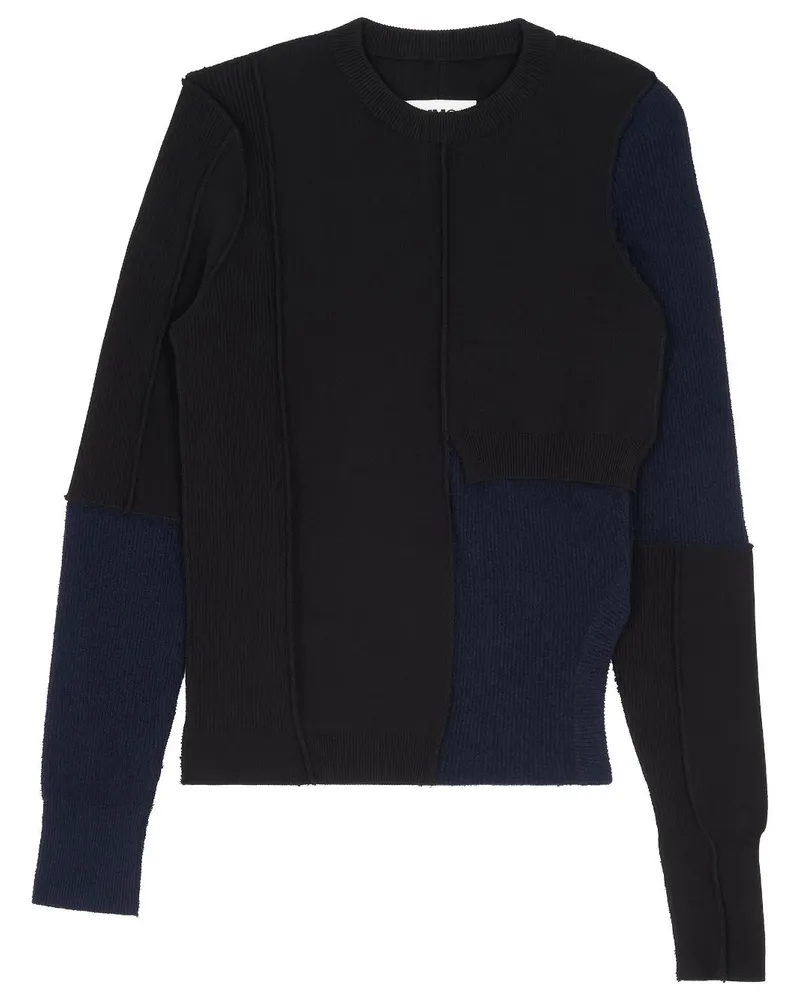 Maison Margiela Pullover mit rundem Ausschnitt - Schwarz Schwarz