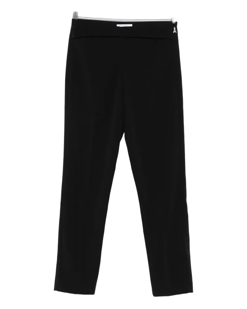 Patrizia Pepe Hose mit elastischem Bund - Schwarz Schwarz