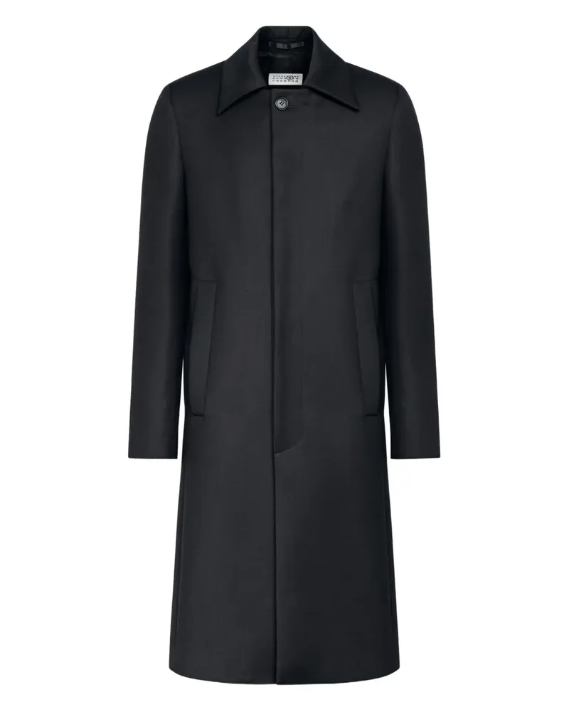 Maison Margiela Klassischer Mantel - Schwarz Schwarz