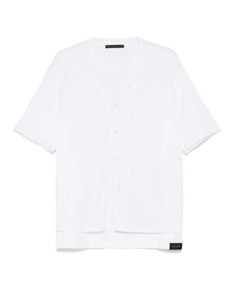 Low Brand T-Shirt aus Jersey - Weiß Weiß