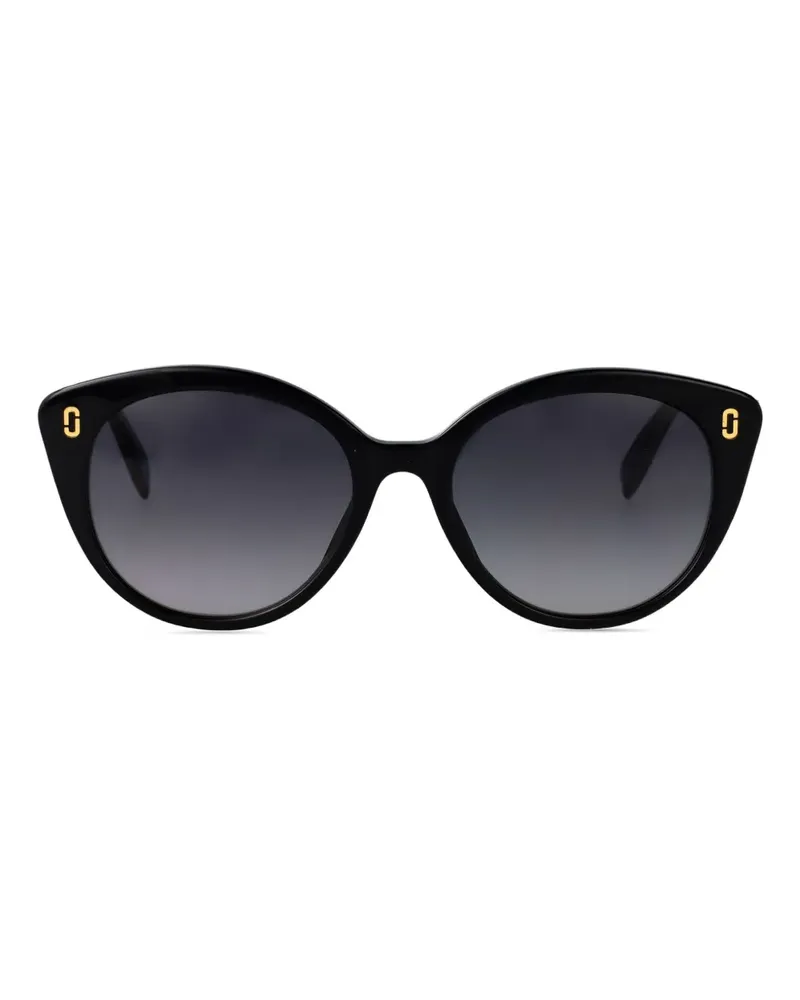 Marc Jacobs Sonnenbrille mit Cat-Eye-Gestell - Schwarz Schwarz