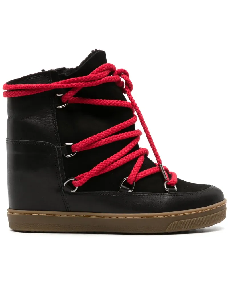 Isabel Marant Stiefeletten aus Wildleder - Schwarz Schwarz