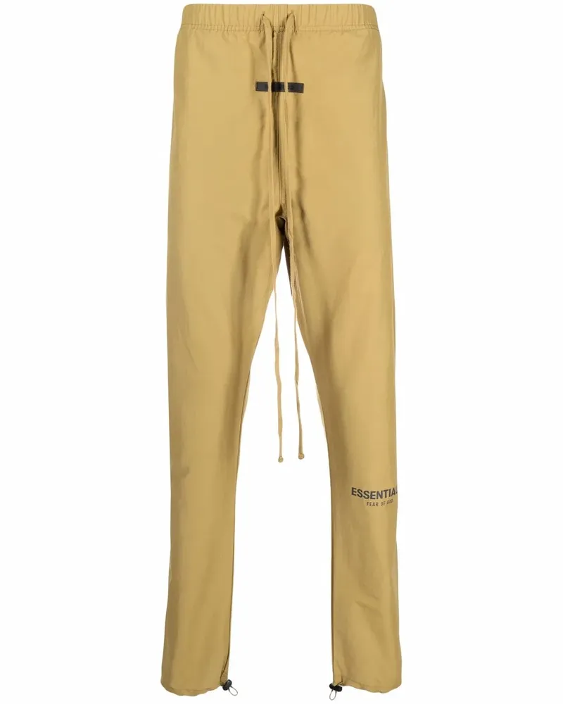 Fear of God Jogginghose mit Logo-Print - Nude Nude