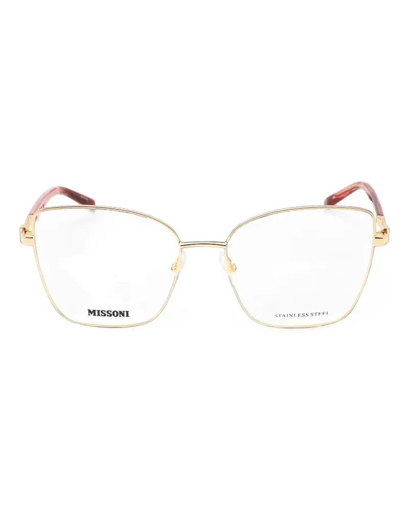 Missoni Brille mit Cat-Eye-Gestell - Gold Gold