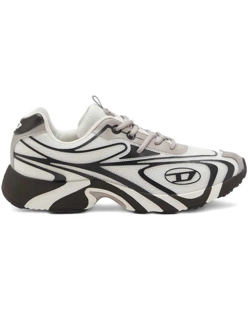 Diesel Sneakers mit Wirbelmuster - Weiß Weiß