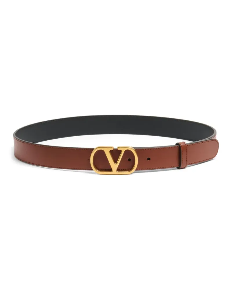Valentino Garavani VLogo Signature Gürtel 30mm - Braun Braun