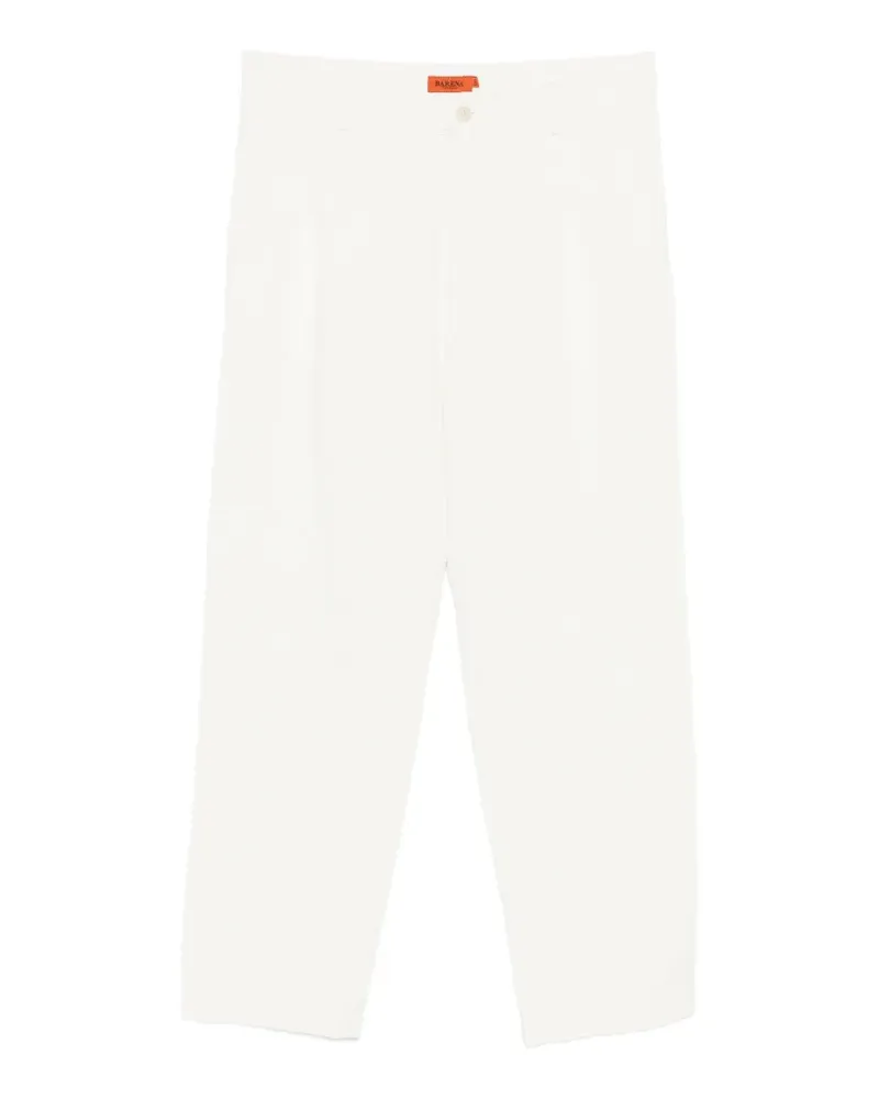 BARENA pleated trousers - Weiß Weiß