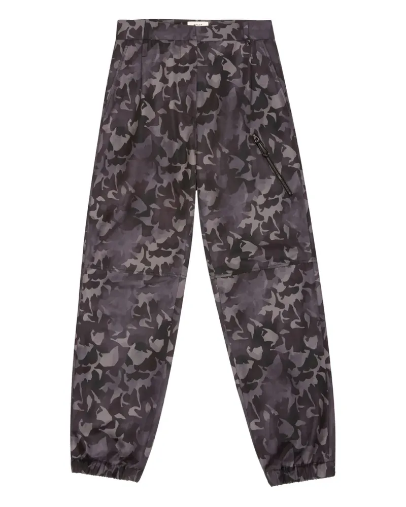 Bally Hose mit Camouflagemuster - Grau Grau