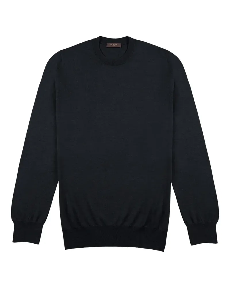 Zanone Pullover mit Rundhalsausschnitt - Blau Blau