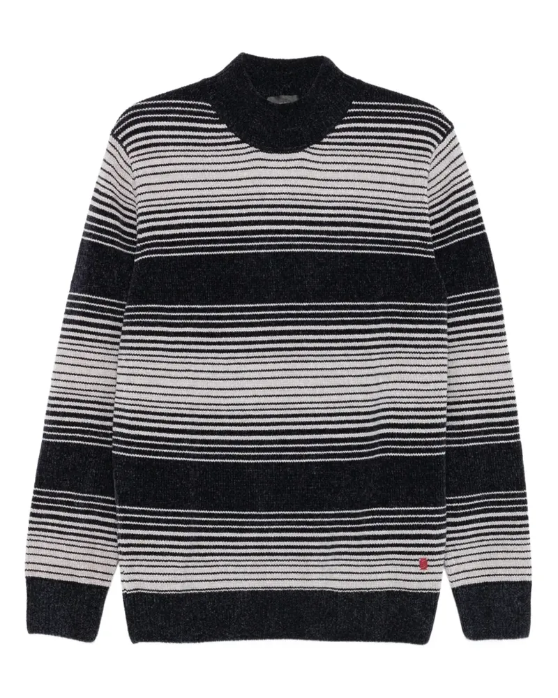 Liu Jo Gestreifter Pullover - Schwarz Schwarz