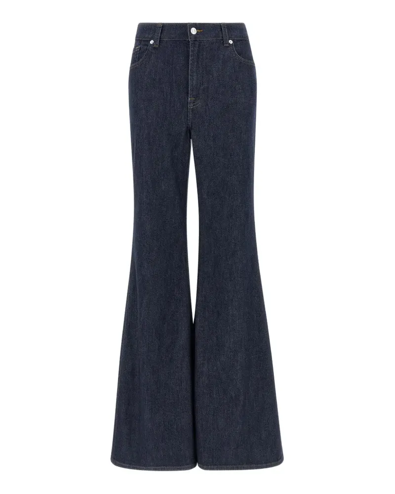 7 for all mankind belt-loop pocket jeans - Blau Blau