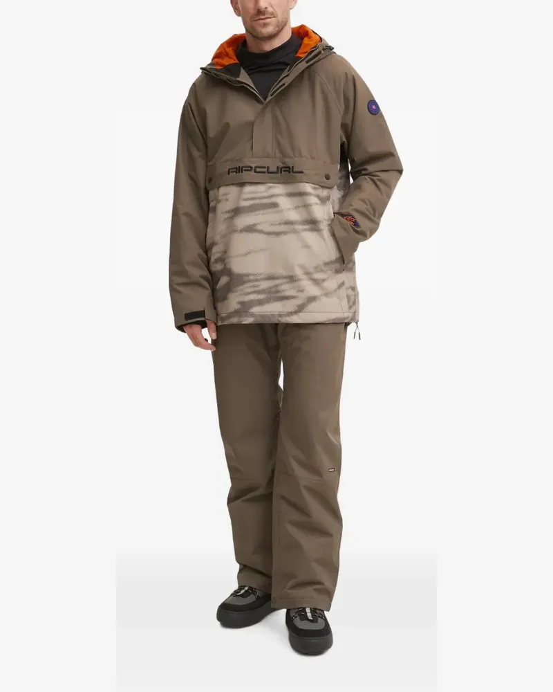Rip Curl Skihose mit Logo-Patch - Braun Braun
