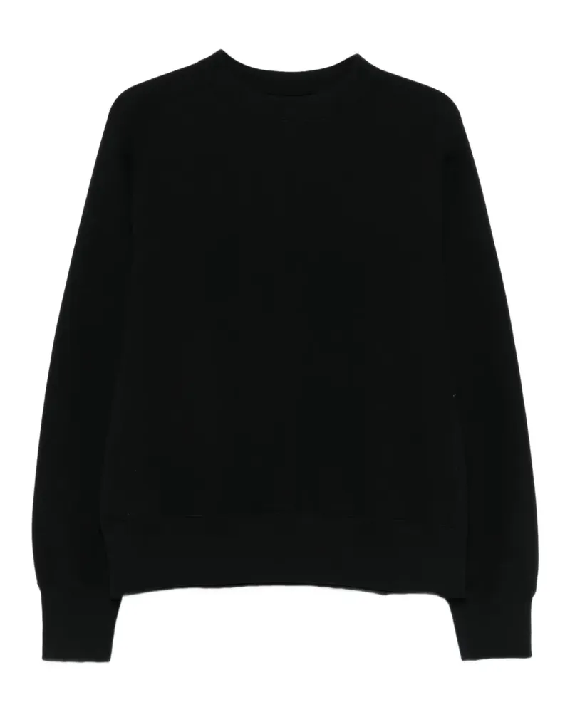 Sacai Sweatshirt mit Rundhalsausschnitt - Schwarz Schwarz