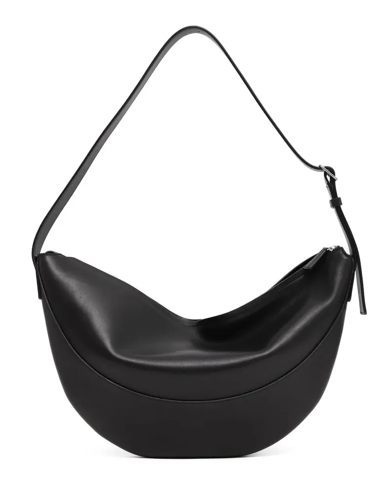 The Row Gebogene Jouve Schultertasche - Schwarz Schwarz