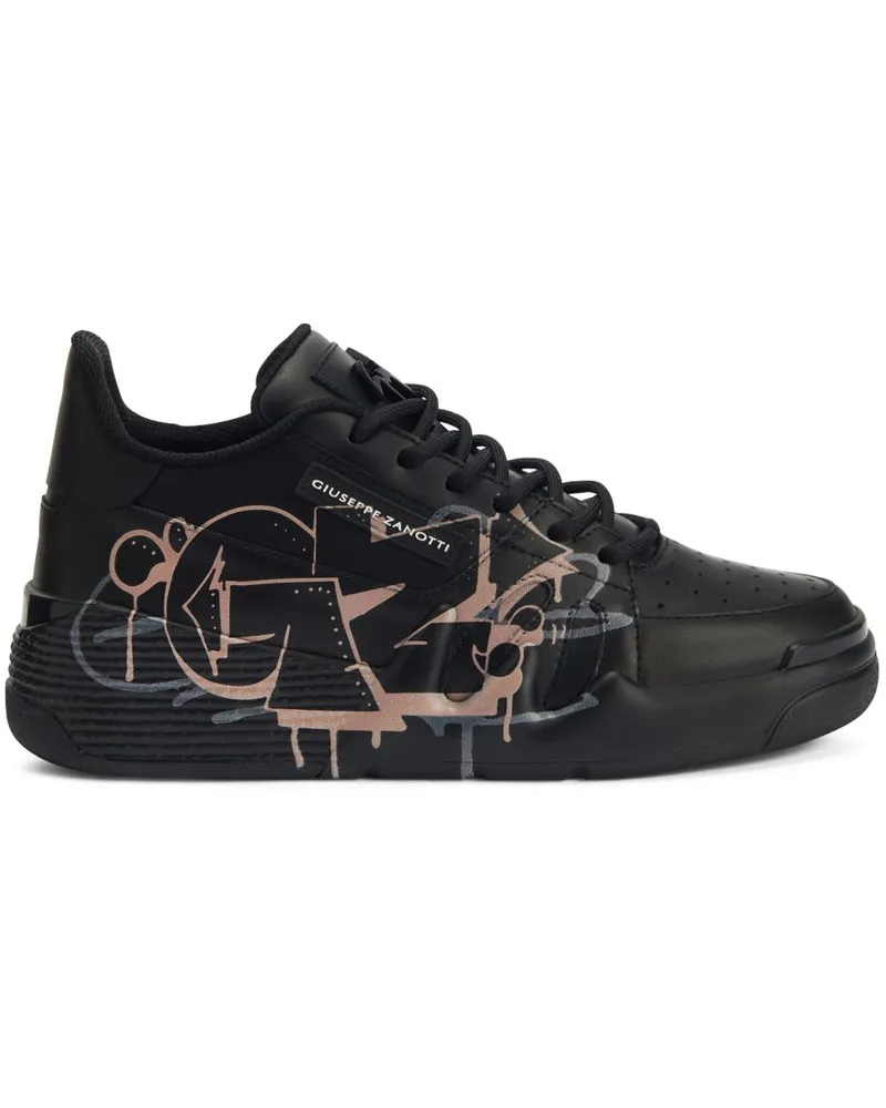 Giuseppe Zanotti Talon Sneakers - Schwarz Schwarz