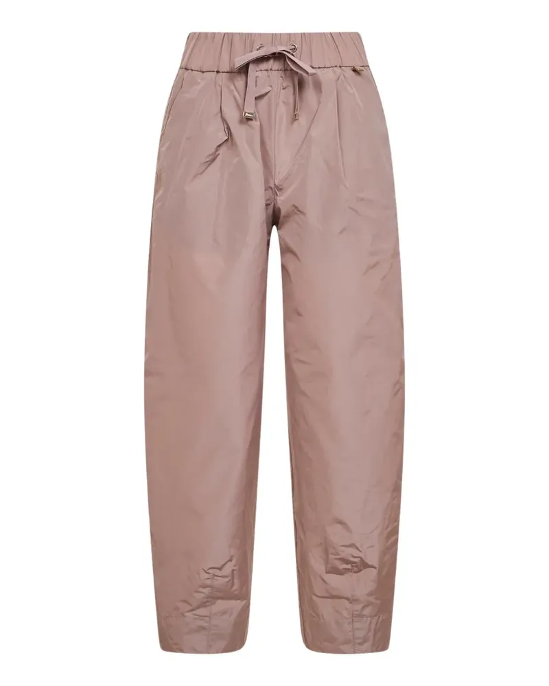 Herno drawstring-waist trousers - Rosa Rosa