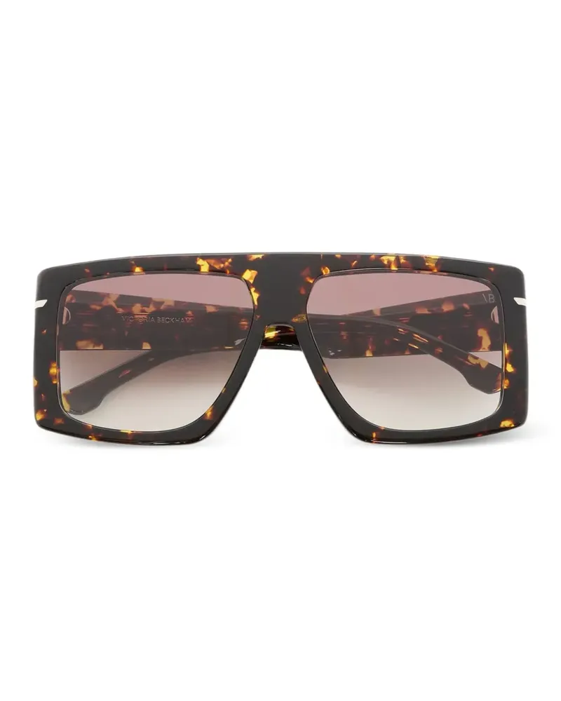 Victoria Beckham flat-top square-frame sunglasses - Braun Braun