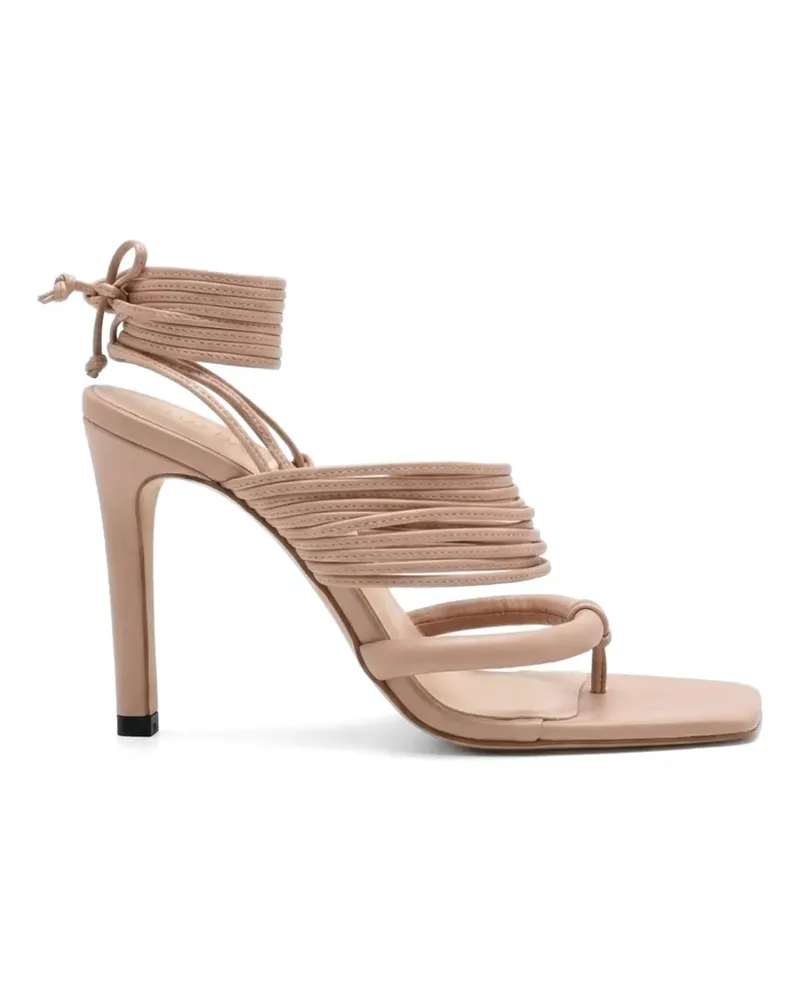 Amir Slama Sandalen mit mehreren Riemen - Nude Nude
