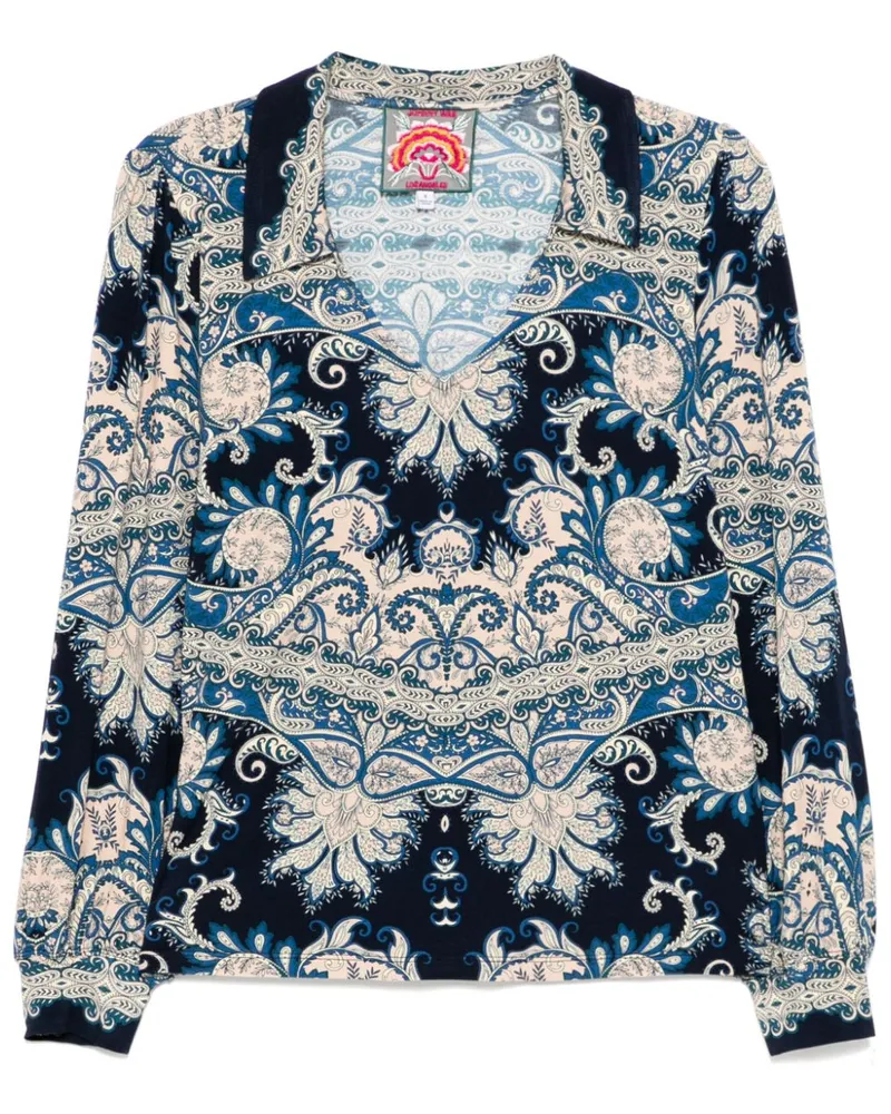 Johnny Was The Janie Favourite Poloshirt - Blau Blau