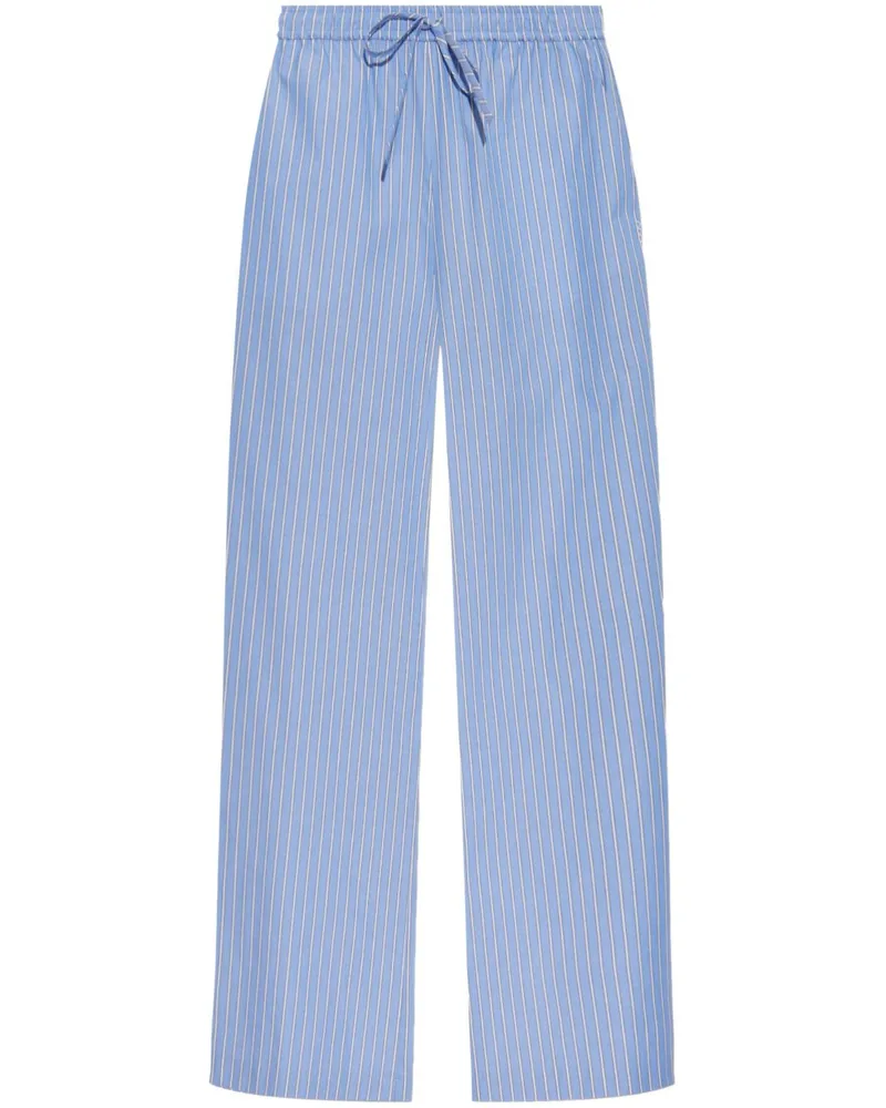 Marni Gestreifte Hose - Blau Blau